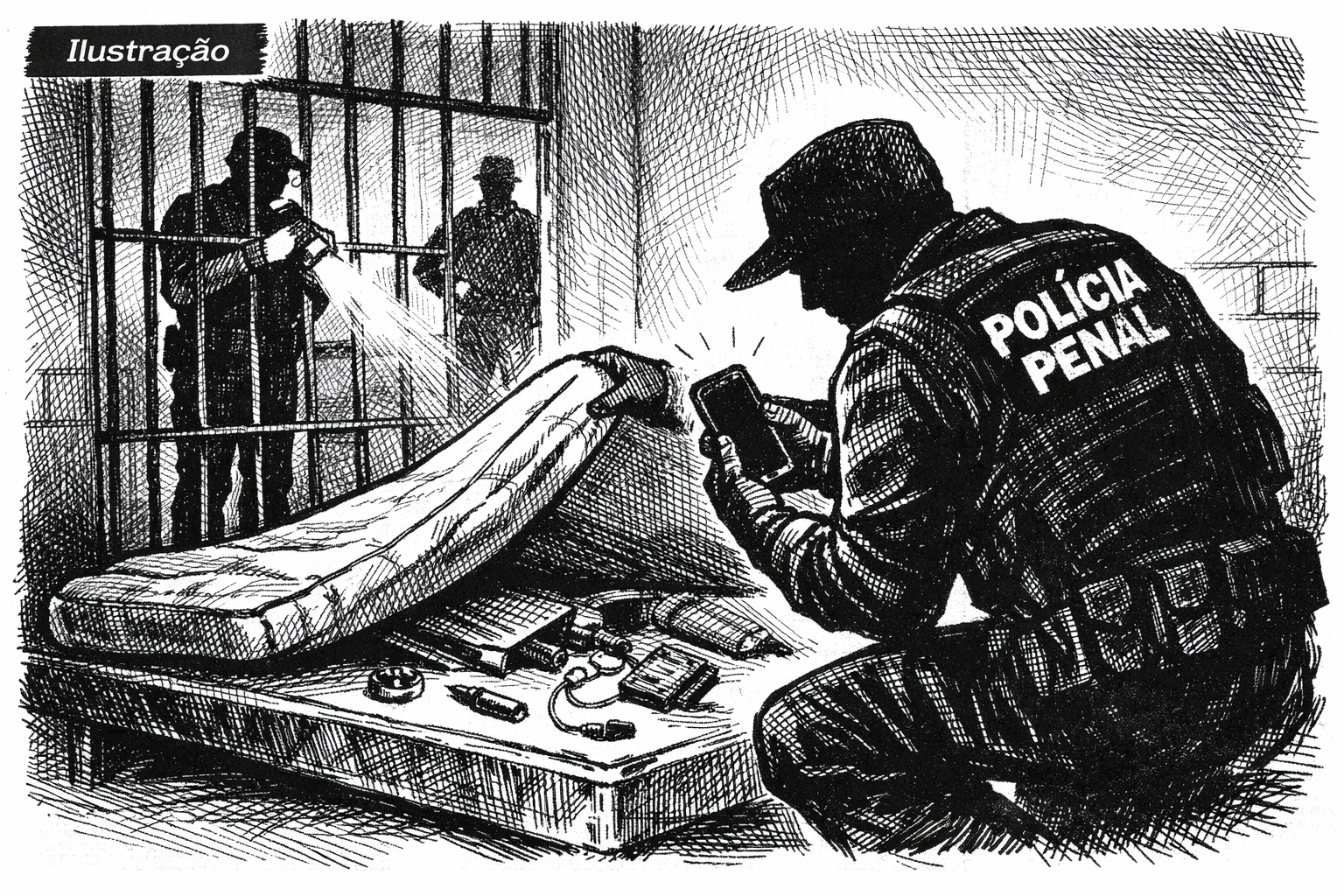 Operação Mute apreende celulares em presídio de Rio Branco durante nova fase de ação nacional