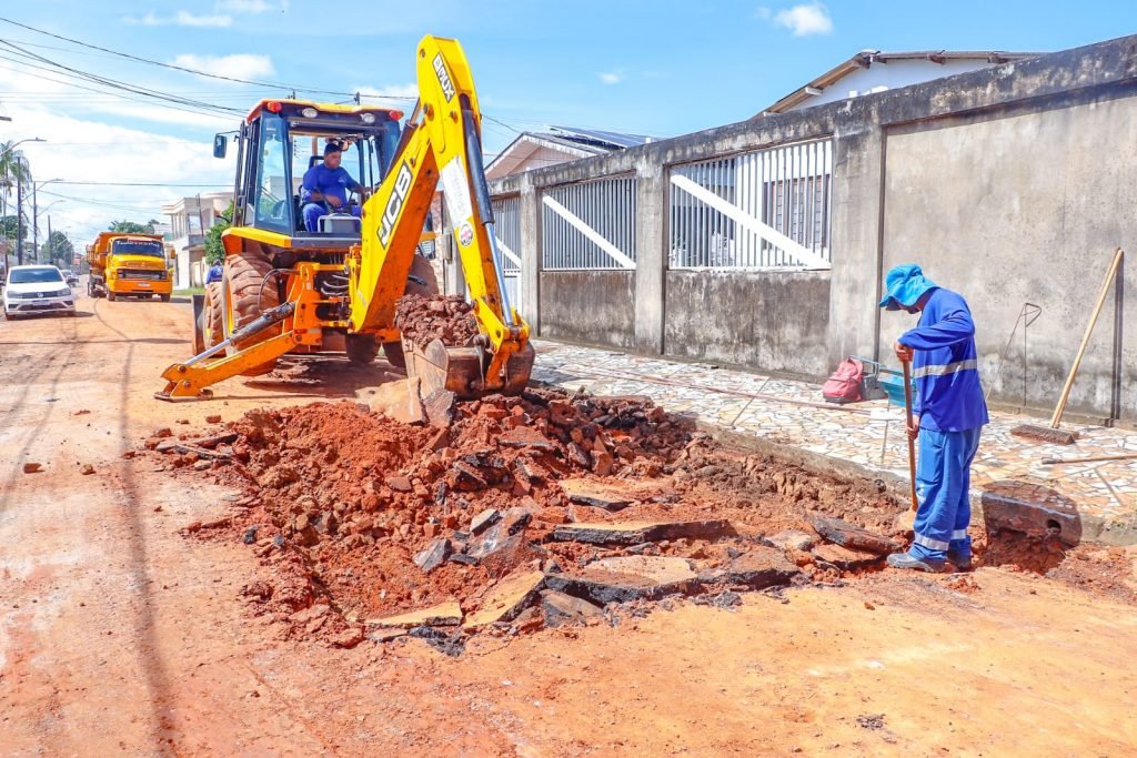 Prefeitura intensifica operação tapa-buracos em Rio Branco com avanço da estiagem