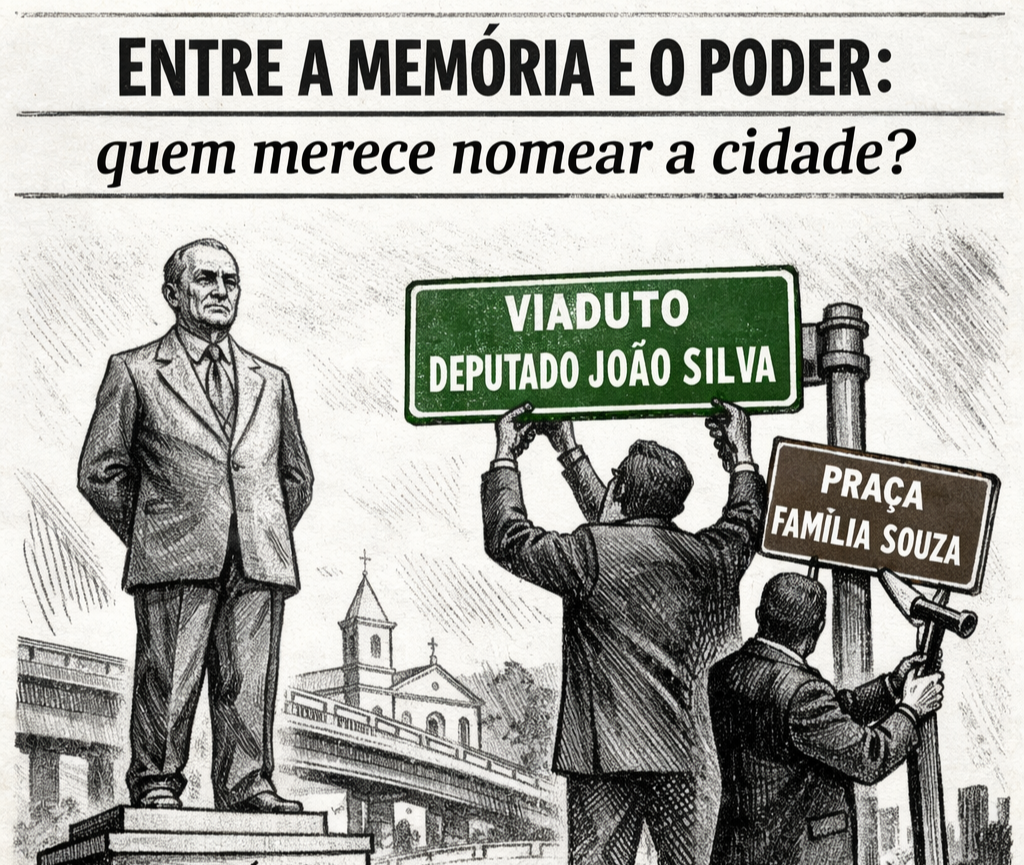 Entre a Memória e o Poder: quem merece nomear a cidade?